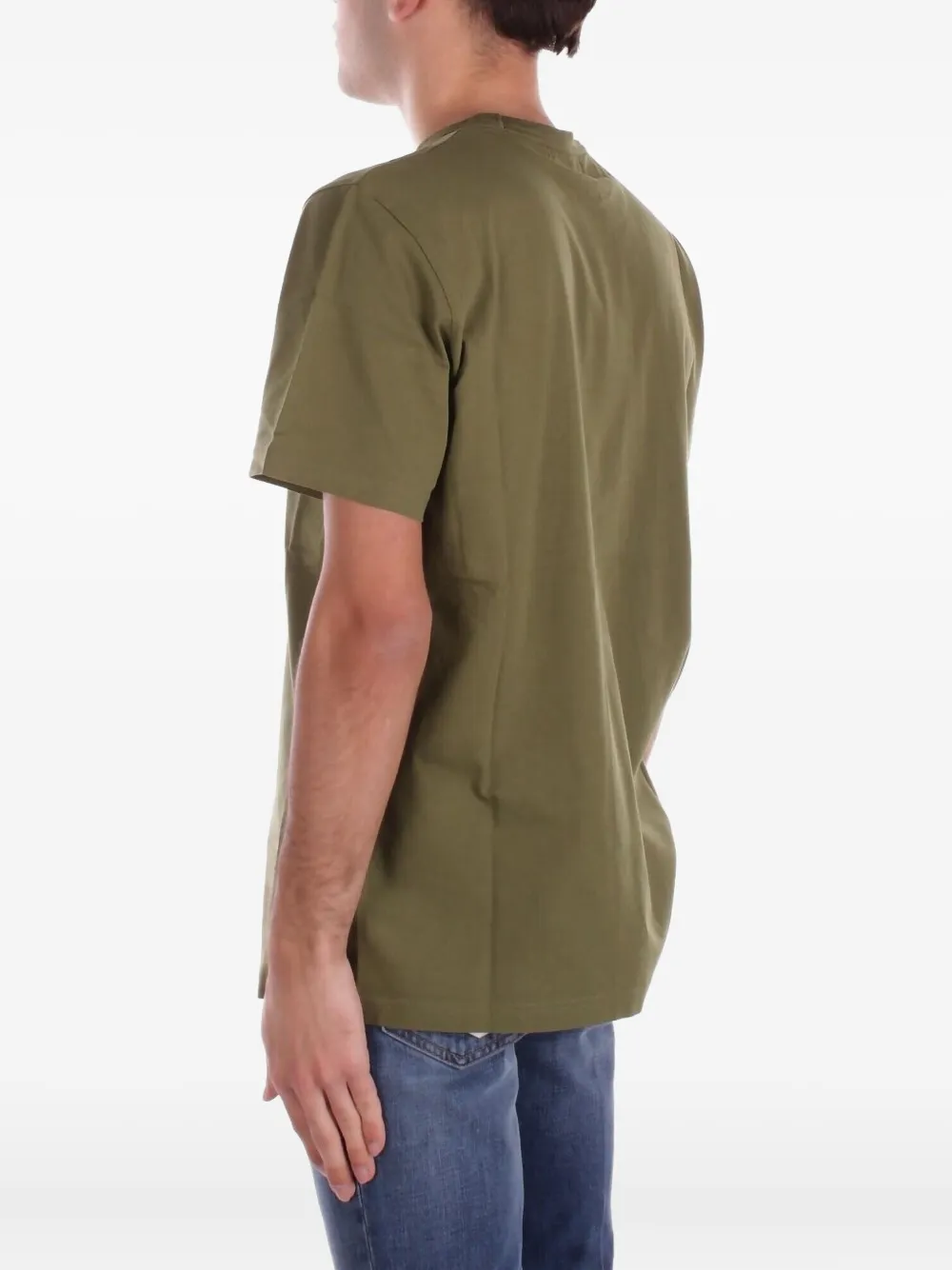 Woolrich T-shirt met logo Groen