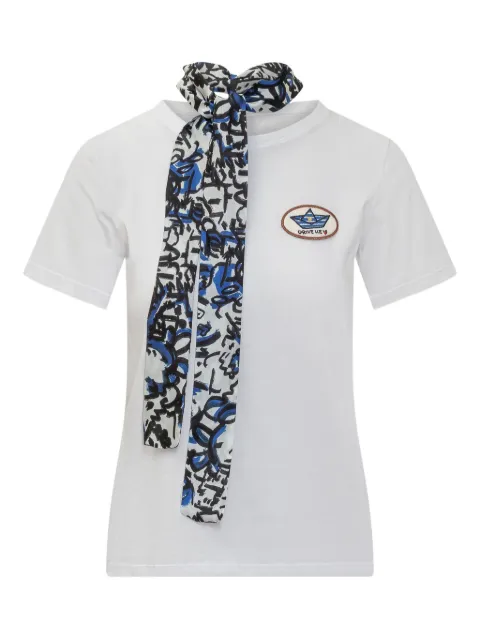 alessandro enriquez foulard-detail T-shirt