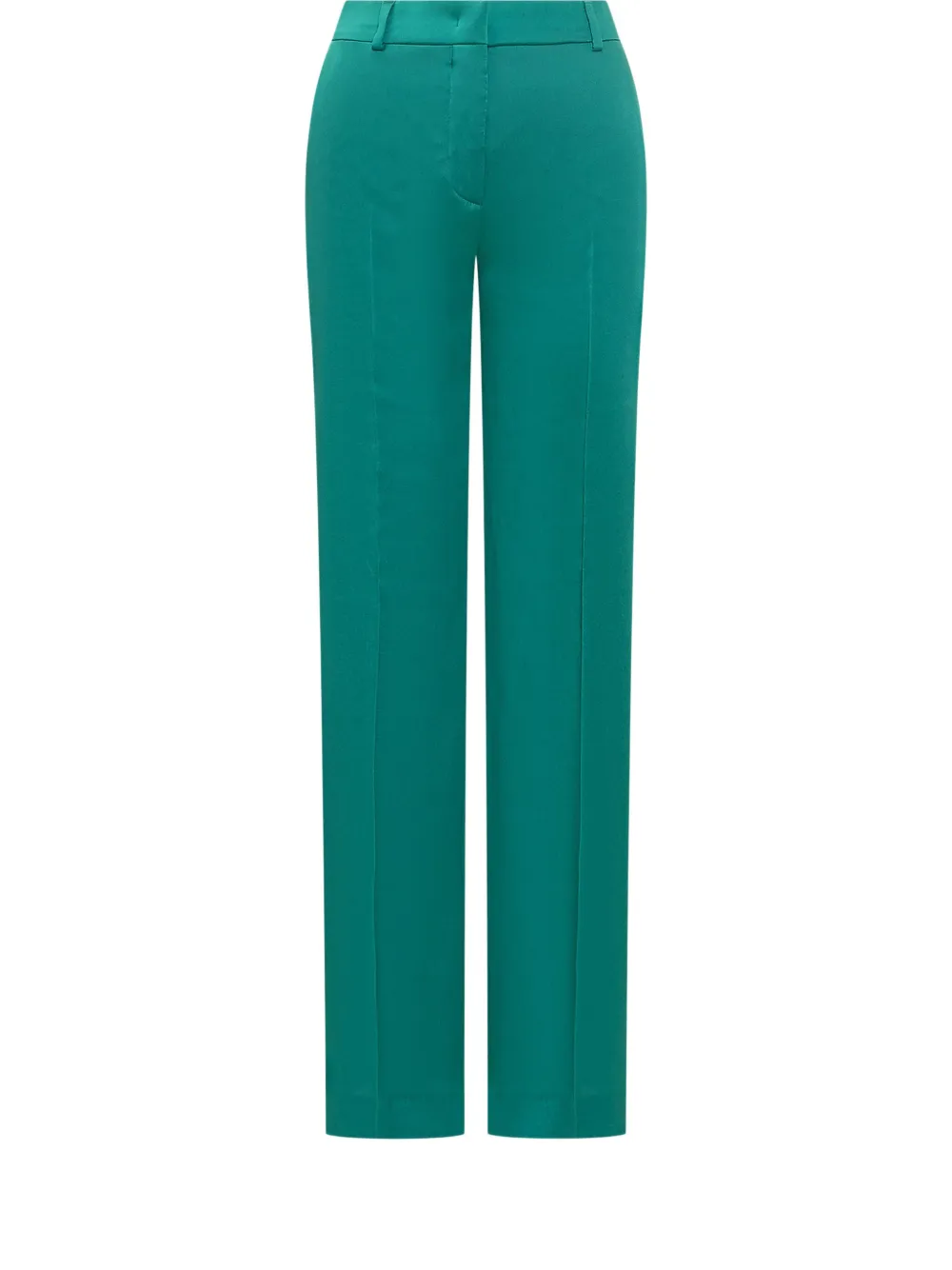 Alberta Ferretti Straight-leg Trousers In Green