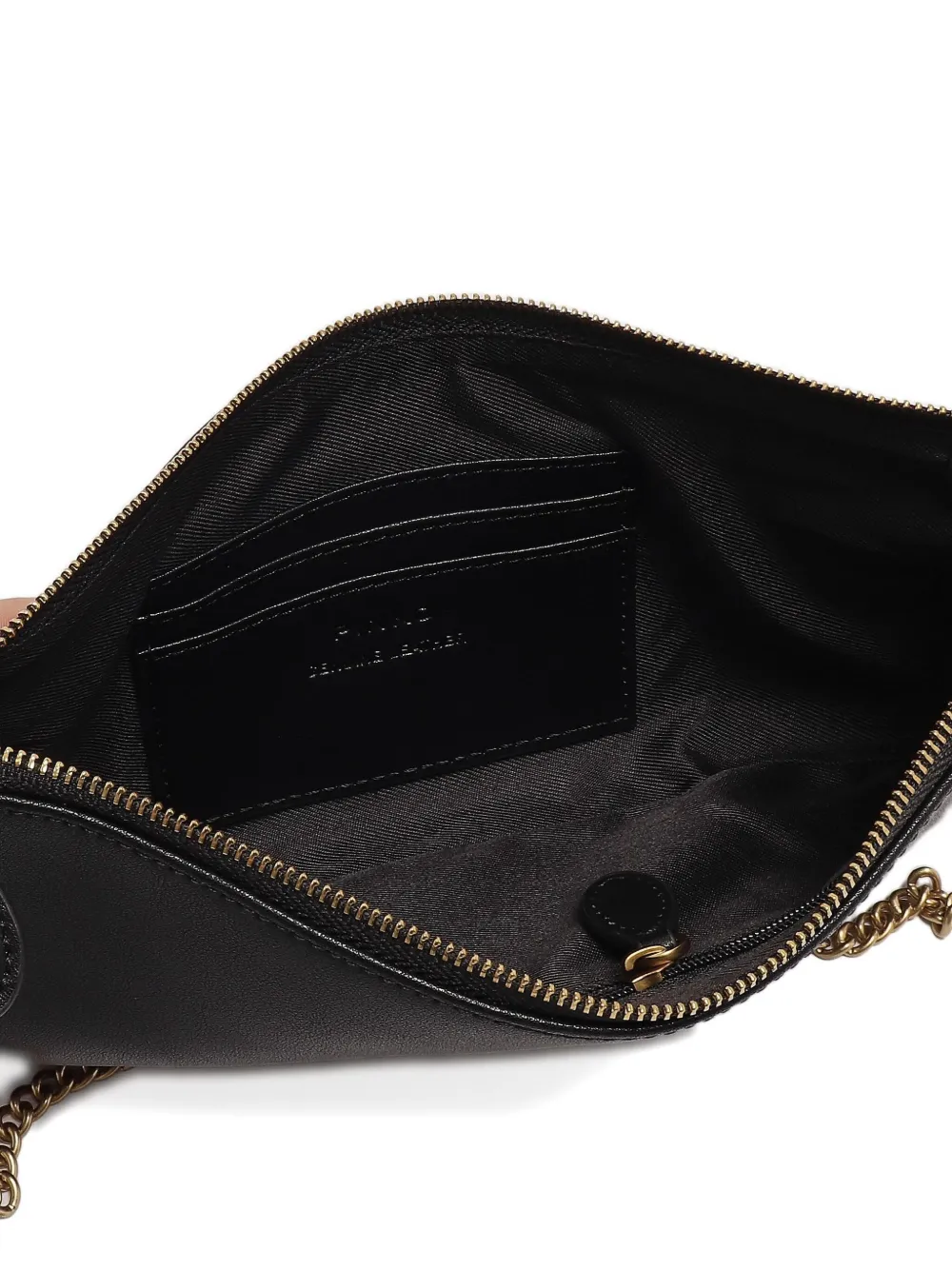 Pinko Chain-strap Shoulder Bag In Black