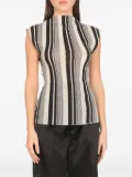 Philosophy Di Lorenzo Serafini striped blouse - White