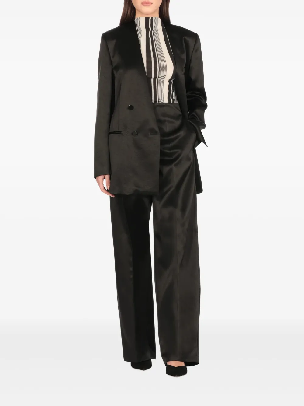Philosophy Di Lorenzo Serafini striped blouse - Wit