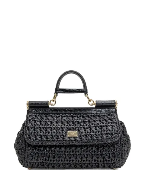 Dolce & Gabbana tote con placa del logo
