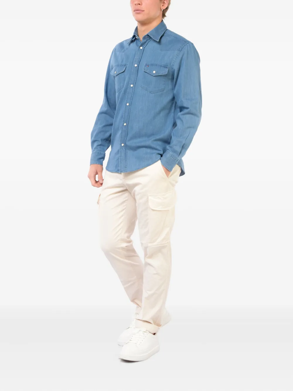 White Sand cargo-pocket trousers - Beige