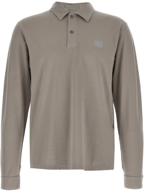 Stone Island Logo badge polo shirt