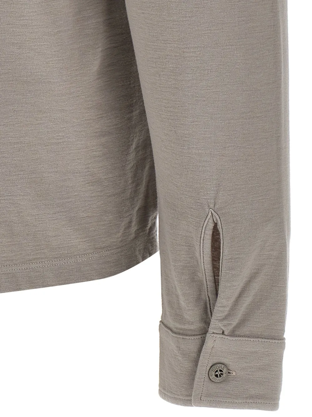 Stone Island Poloshirt met logo Grijs