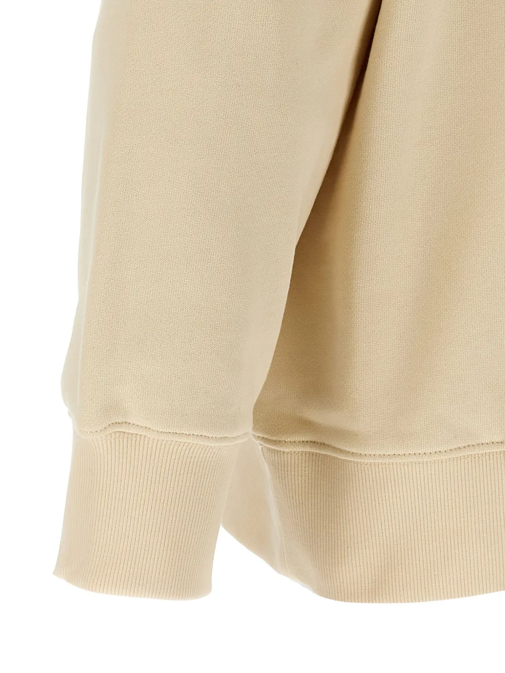 Shop Maison Kitsuné Baby Fox Sweatshirt In Neutrals