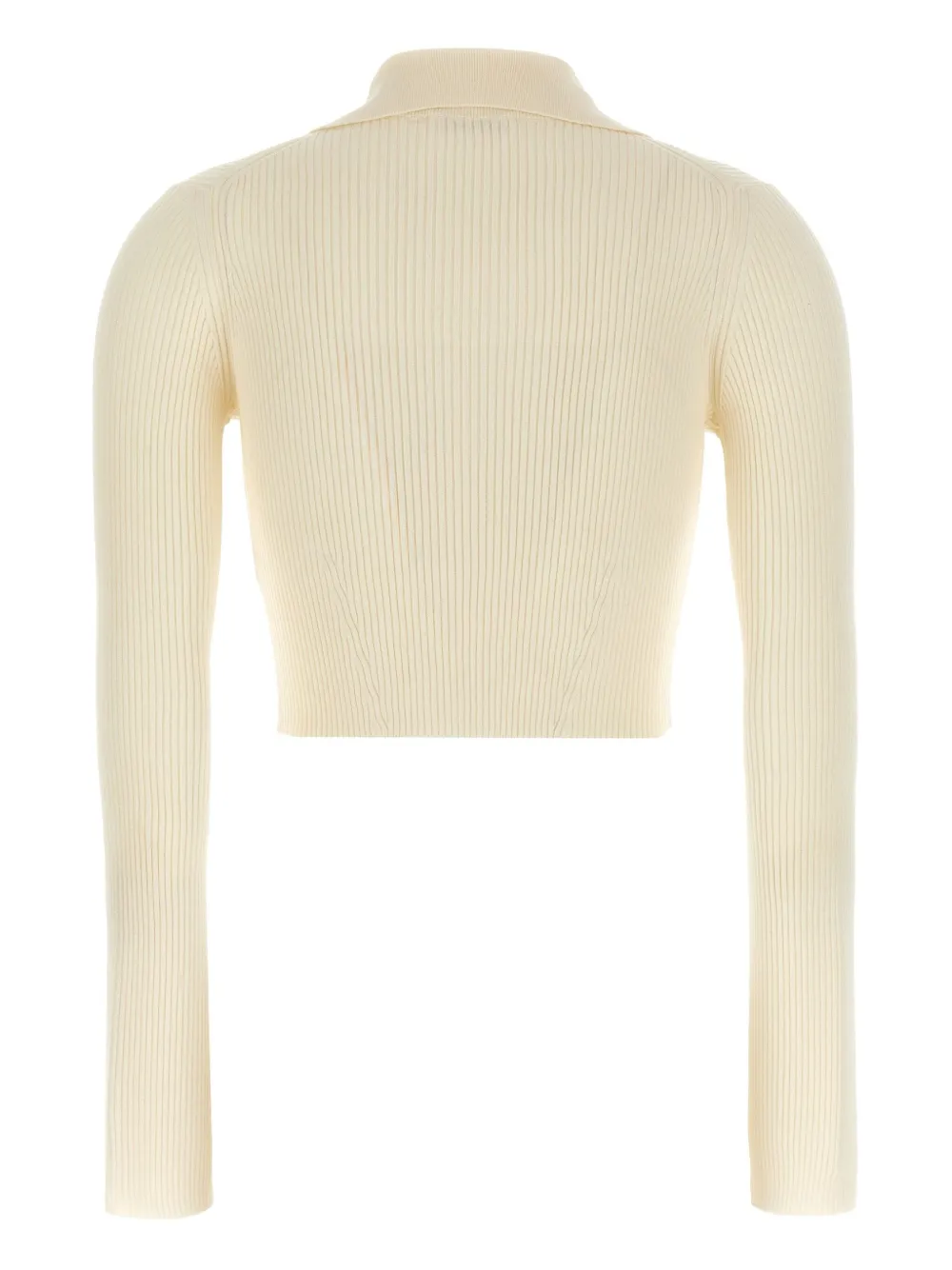 Jil Sander ribbed-knit cardigan - Beige