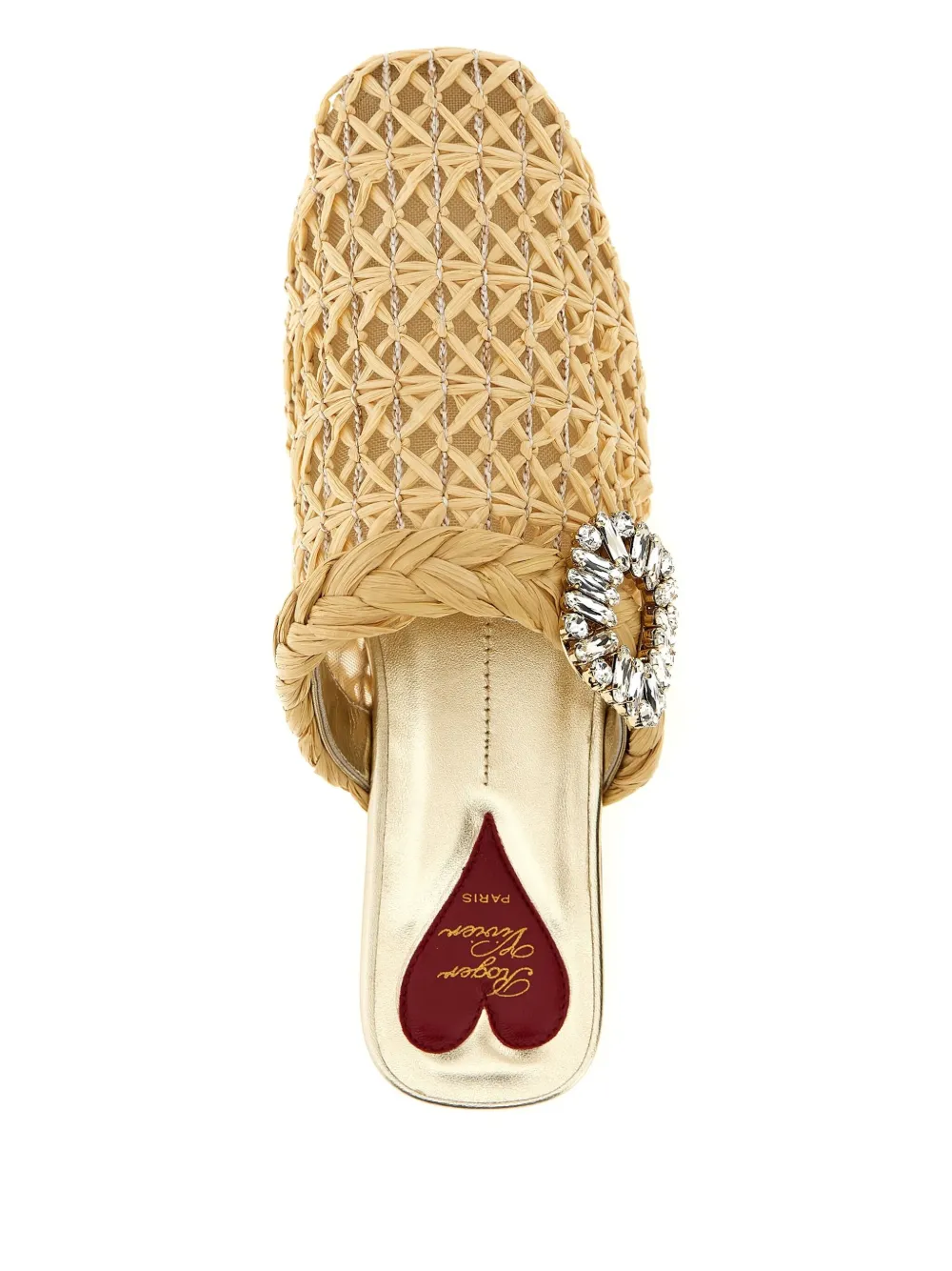 【関税込み】ROGER VIVIER BAB VIV' MULES Roger Vivier Bab Viv Mules | Neutrals | FARFETCH BN