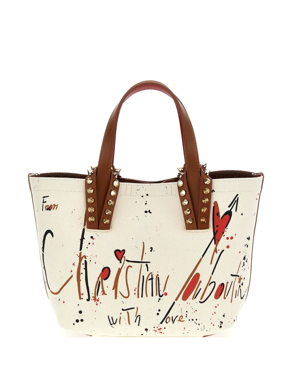 Christian Louboutin mini Cabata tote bag | Neutrals | Image 1