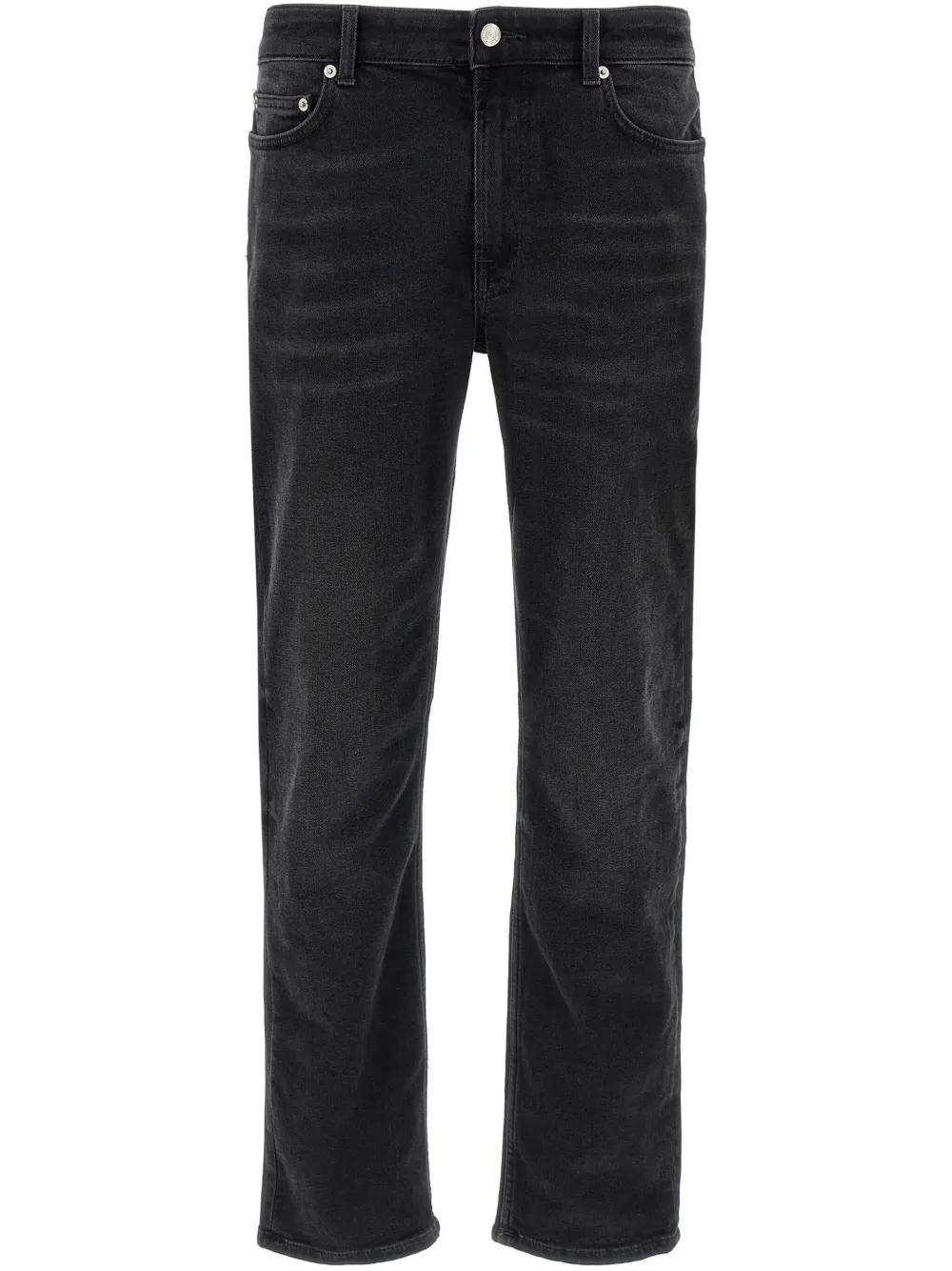 Stone straight-leg jeans