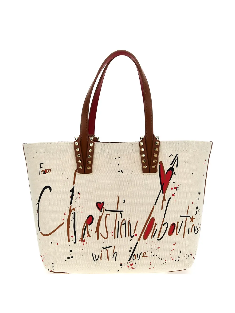 Christian Louboutin small Cabata tote bag | Neutrals | Image 1