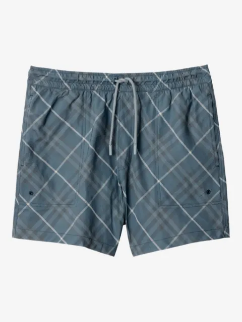 Burberry checked swim shorts
