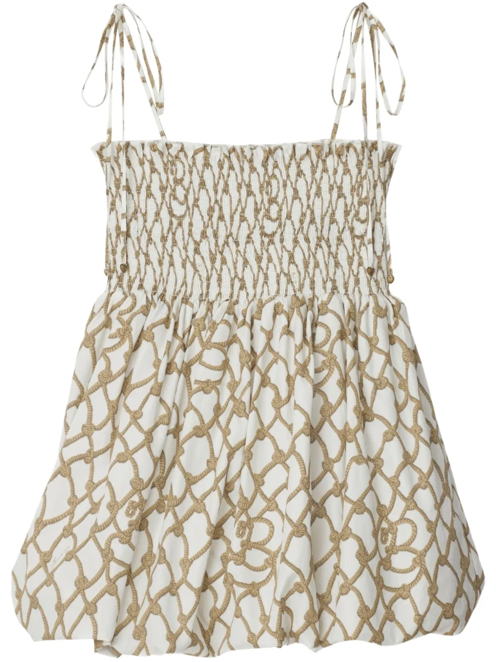 Burberry Katoenen top met print Wit