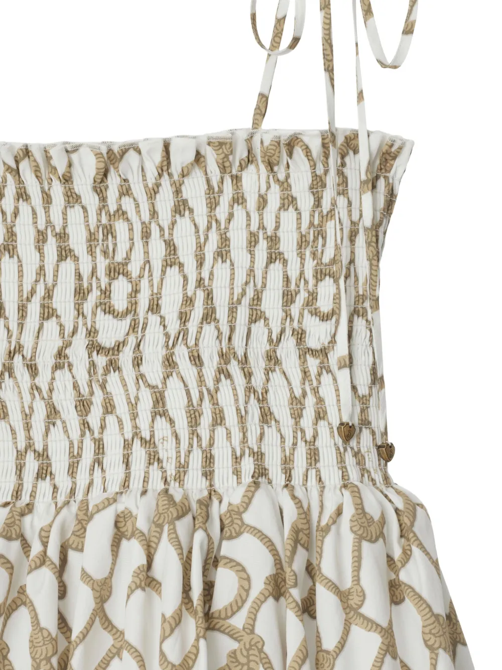 Burberry Katoenen top met print Wit