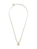 Christian Dior Pre-Owned 1990s CD-pendant necklace - Gold