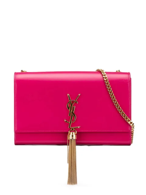 Saint Laurent Pre-Owned bolsa crossbody Medium Smooth Calfskin Classic Monogram Kate Tassel 1990-2025 