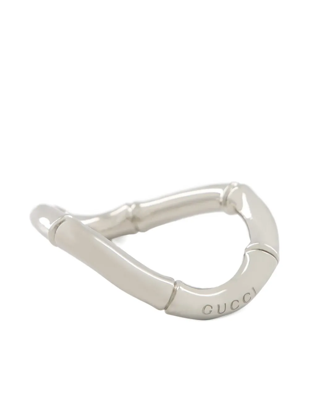 Gucci Bamboe armband - Zilver