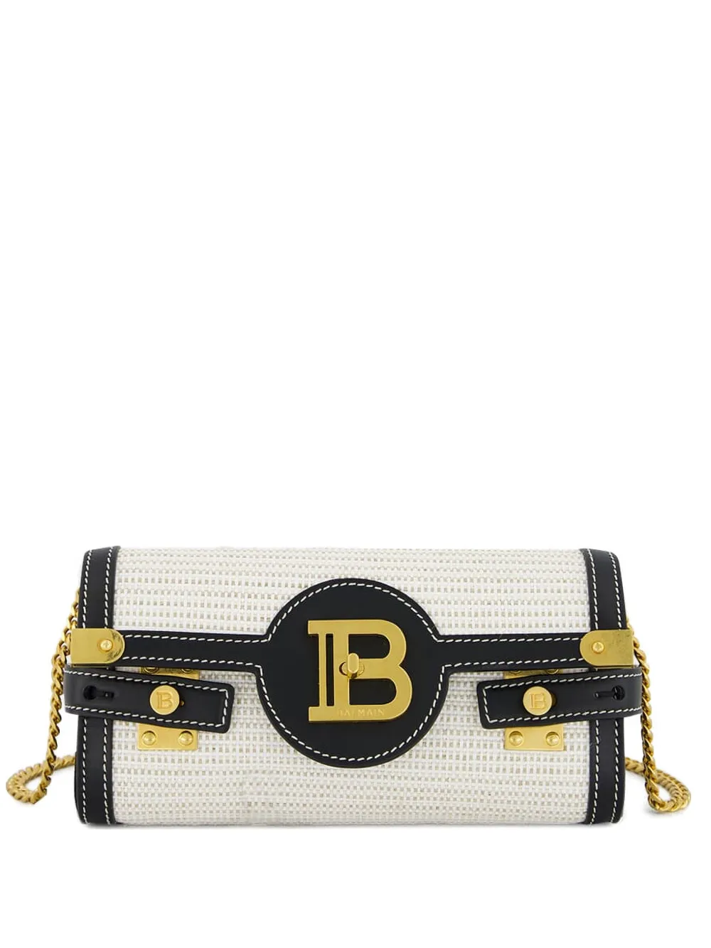 Balmain B-Buzz 23 clutch Beige