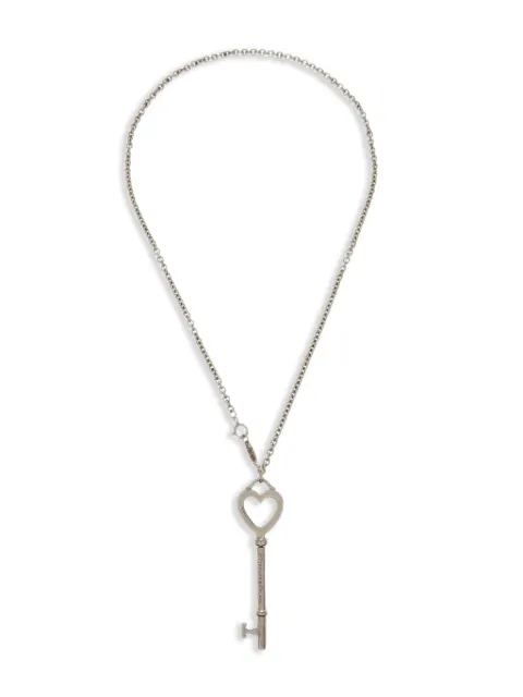 Tiffany & Co. Pre-Owned 1990-2000s pre-owned Key Halskette aus Sterlingsilber