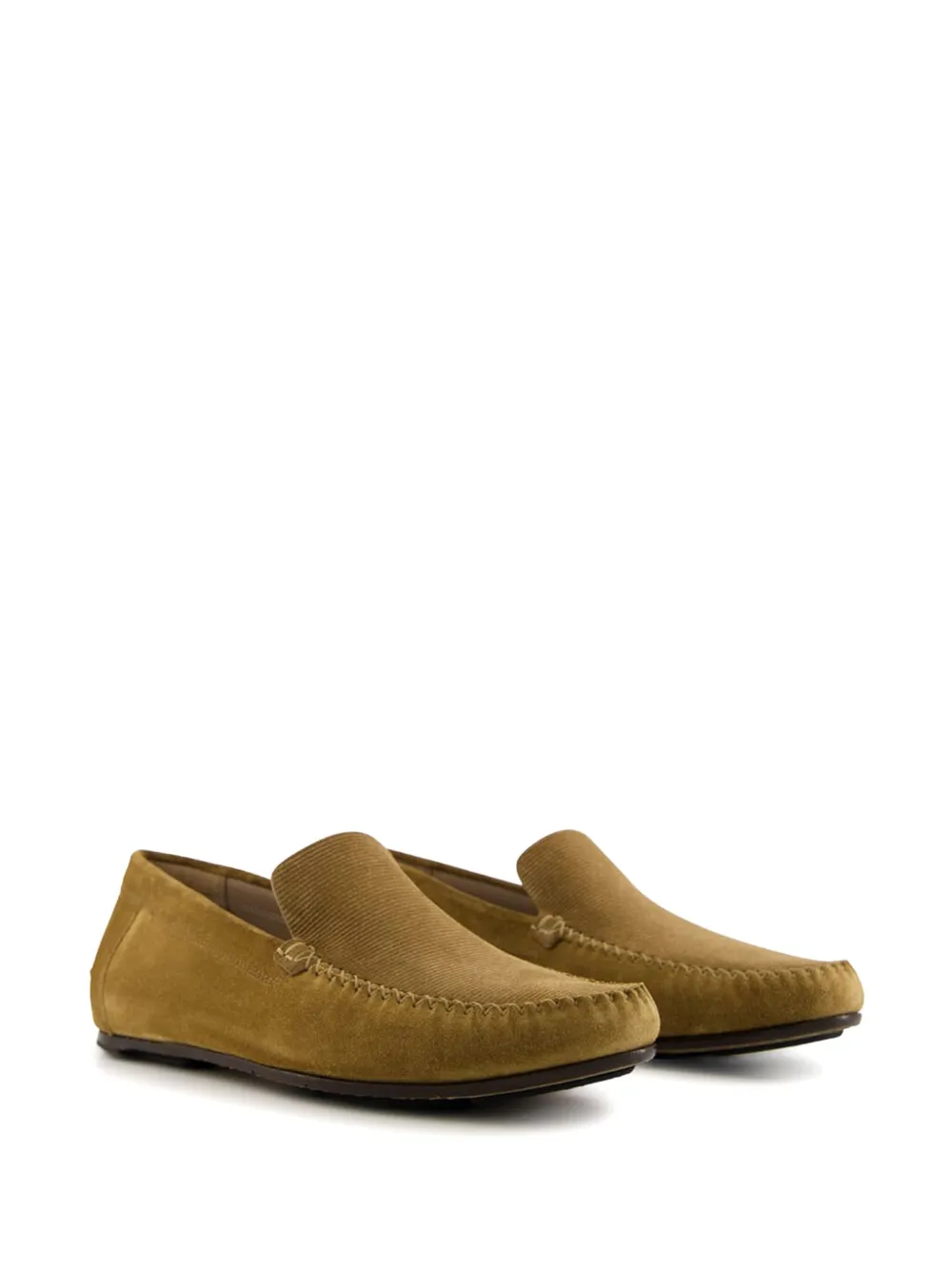 Manolo Blahnik Alder Roberi suede loafers Brown