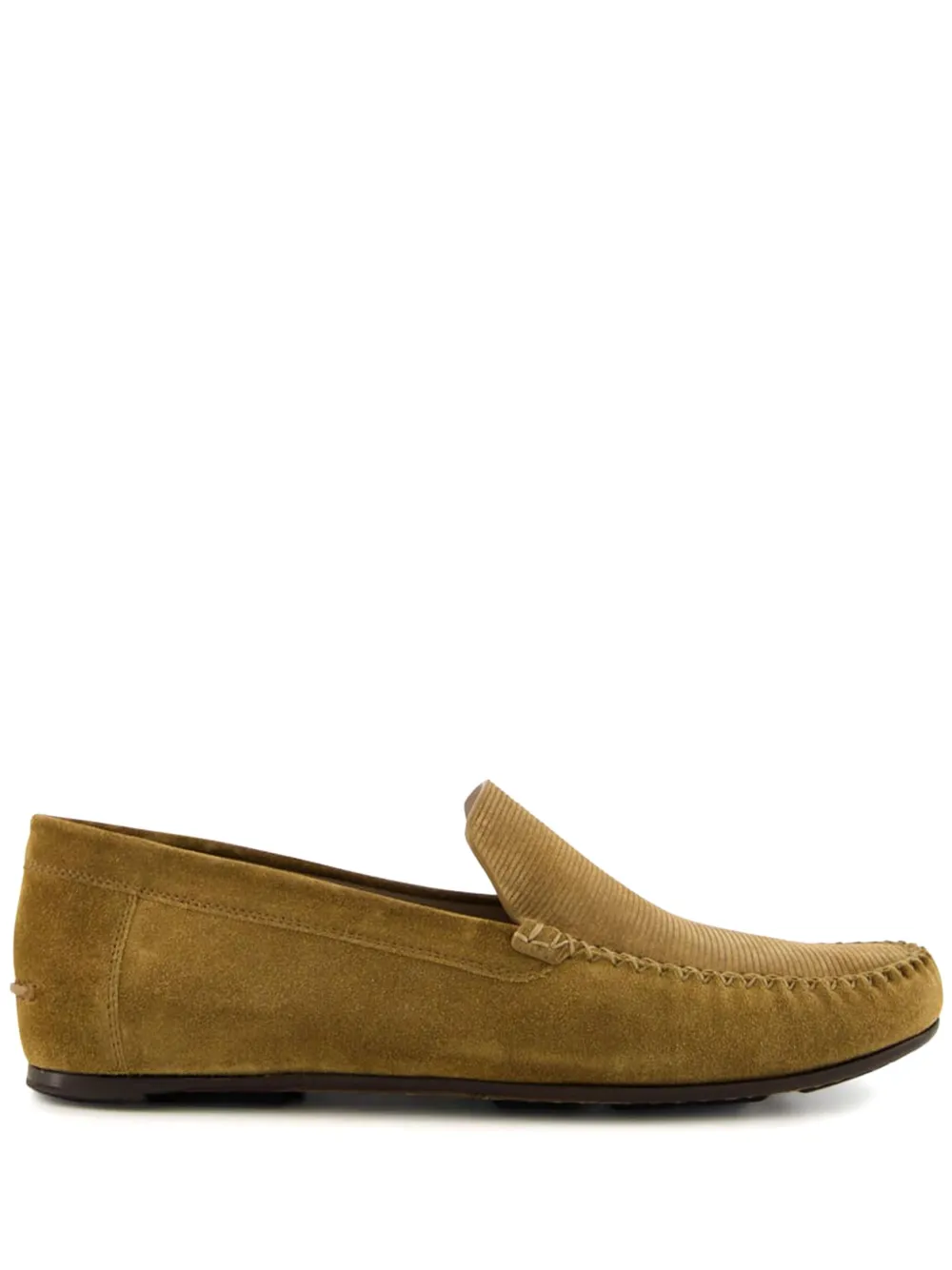 Manolo Blahnik Alder Roberi suede loafers Brown
