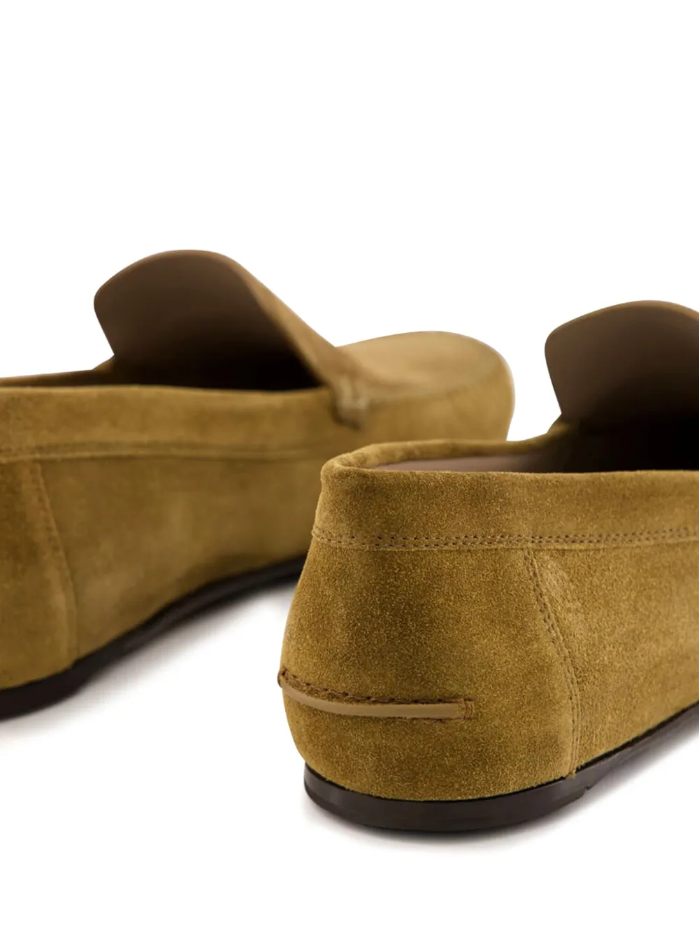 Manolo Blahnik Alder Roberi suede loafers Brown