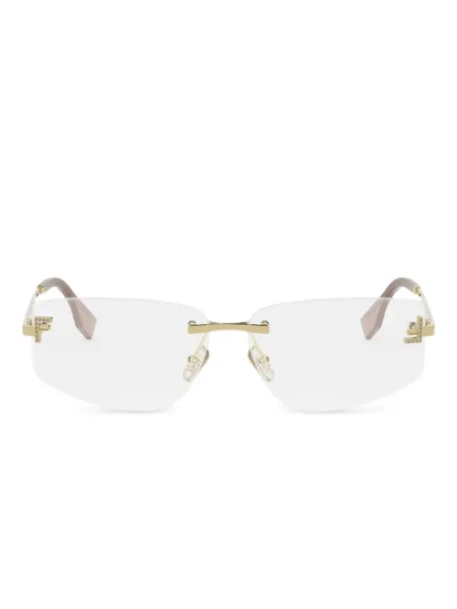 Lunettes de vue sans monture - FENDI - Modalova