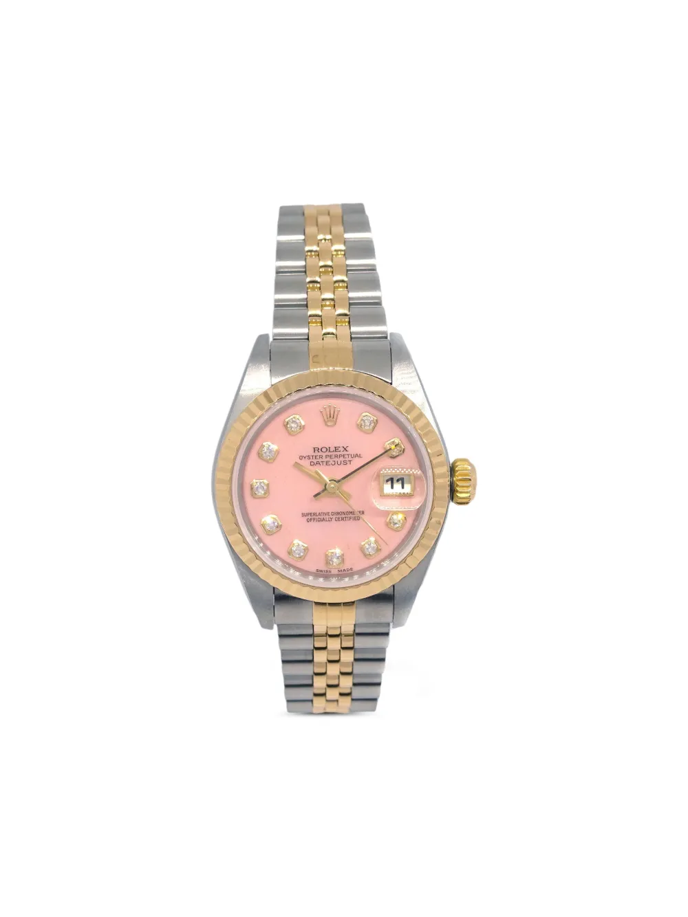Rolex 2000 pre-owned Datejust 26mm | Pink | Image 1