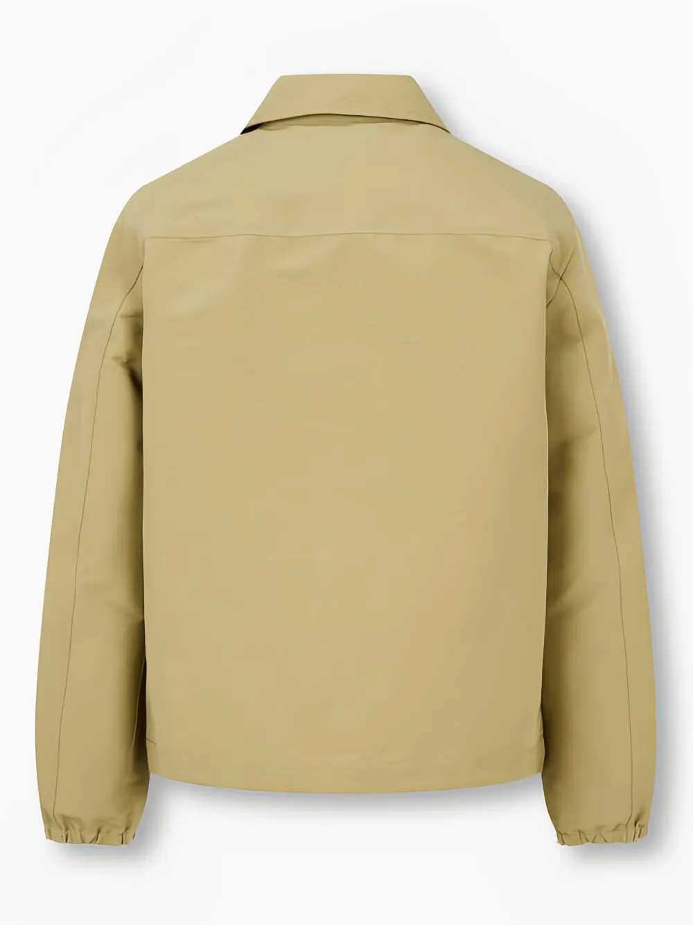 Man On The Boon. snap-button coach jacket - Beige