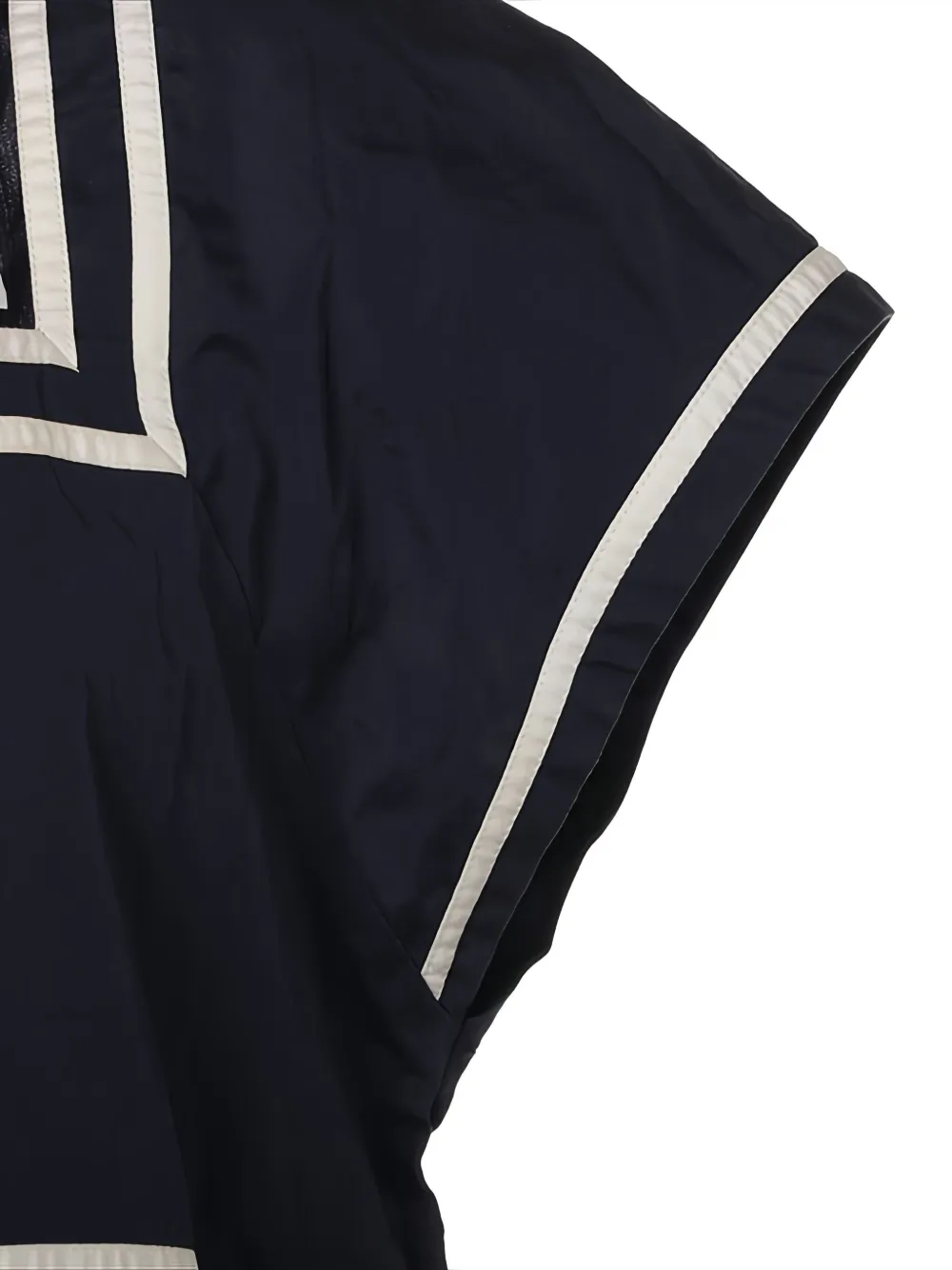 Pre-owned Chanel 2000-2010s Coco Mark Top In Blue