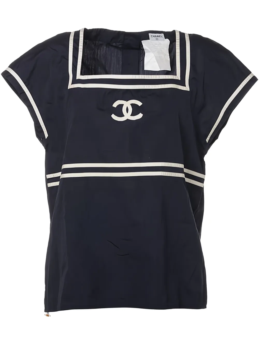 CHANEL Pre-Owned top Coco Mark 2000-2010 | azul | Image 1