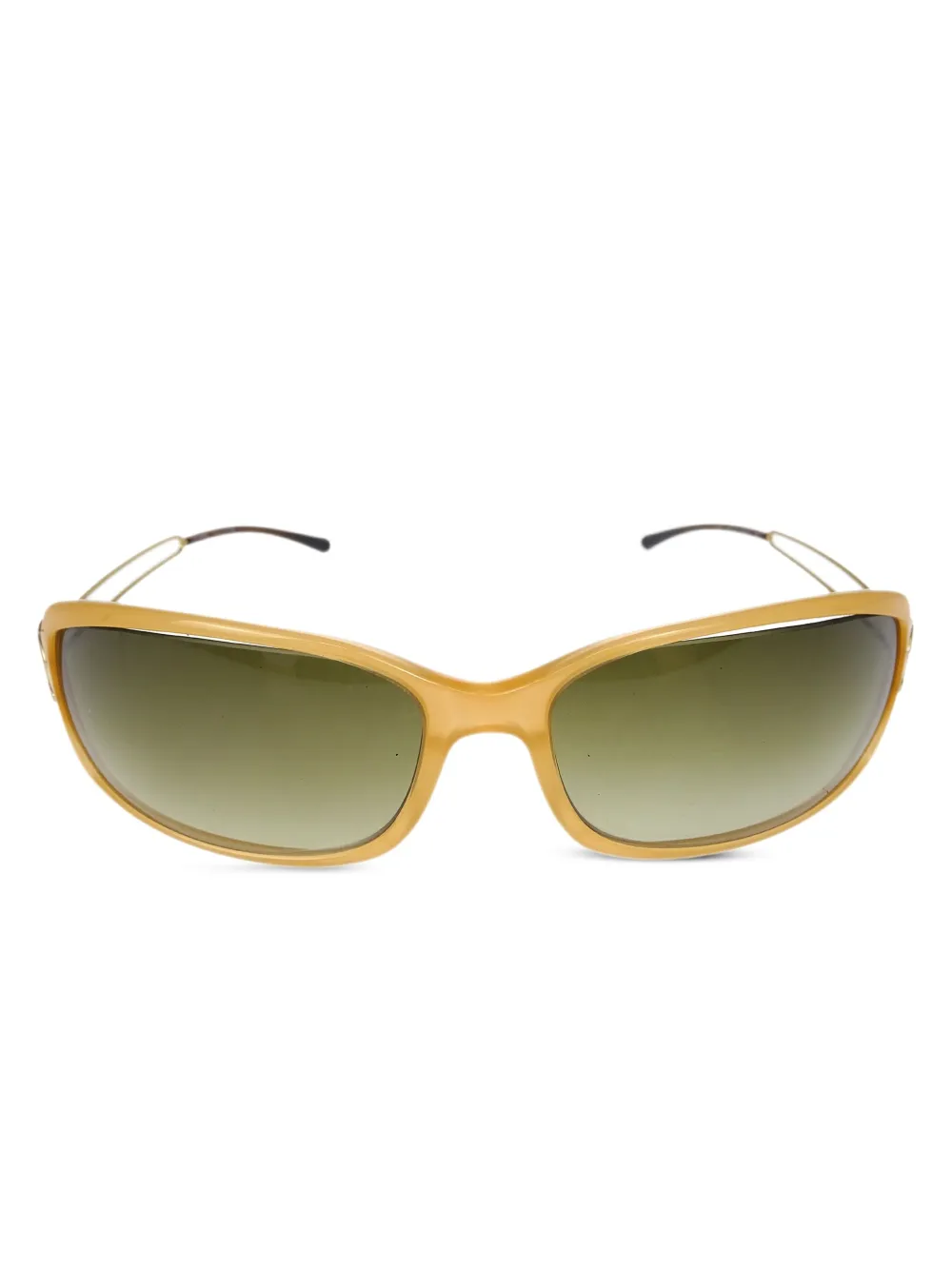 CHANEL Pre-Owned lentes de sol con armazón rectangular 1990-2000 | marrón | Image 1