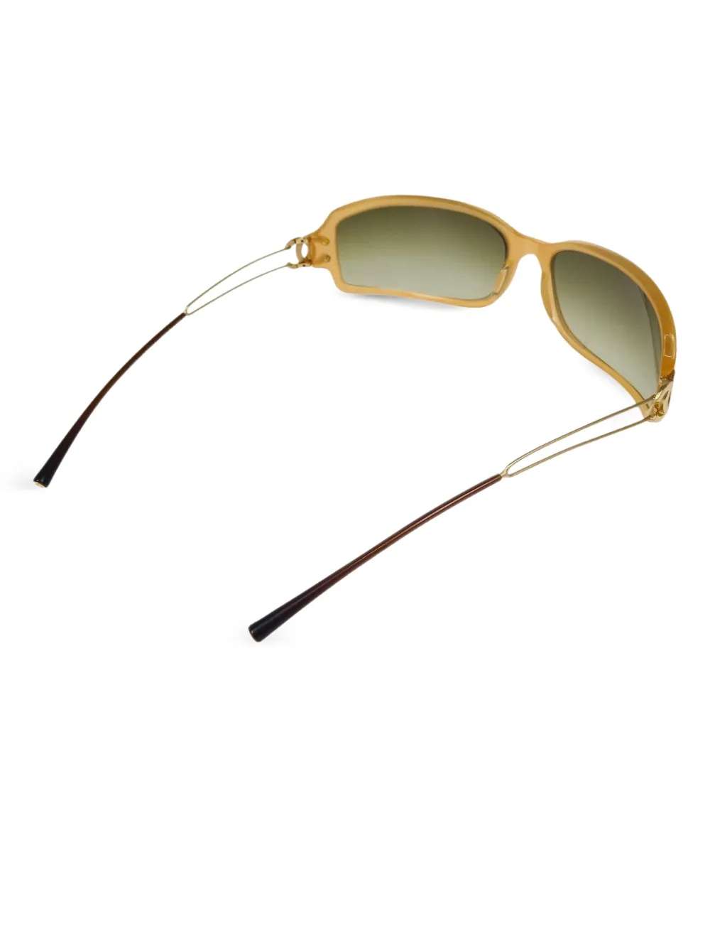 CHANEL Pre-Owned lentes de sol con armazón rectangular 1990-2000 | Estilos de archivo | Image 2