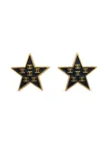 CHANEL Pre-Owned 2001 CC star clip-on earrings - Gold