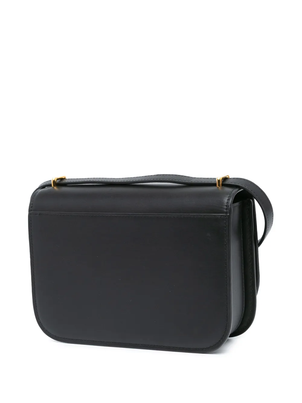 Loewe Pre-Owned 2021 Goya kleine leren crossbodytas - Zwart
