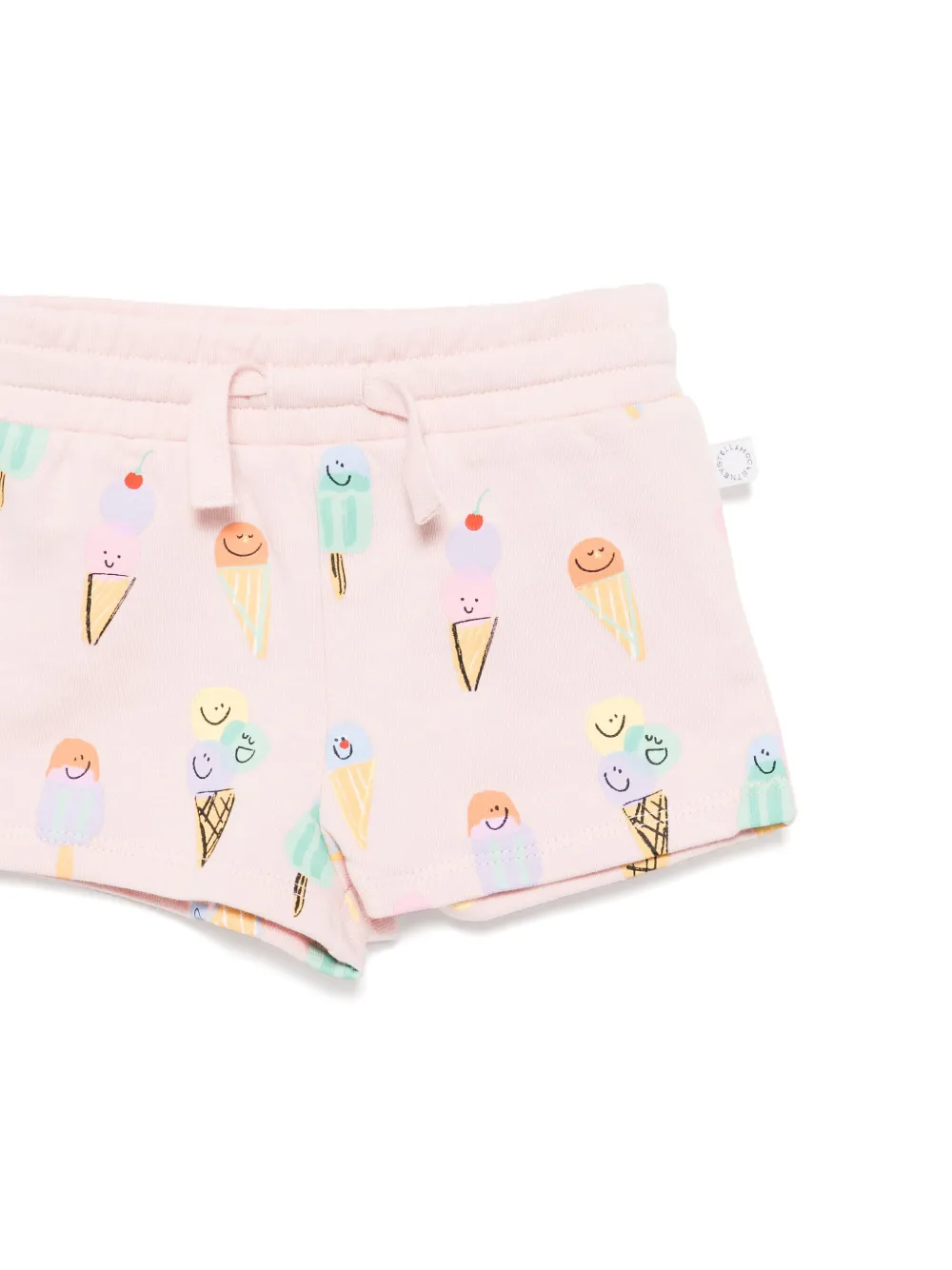 Stella McCartney Kids Shorts met ijs-print Roze
