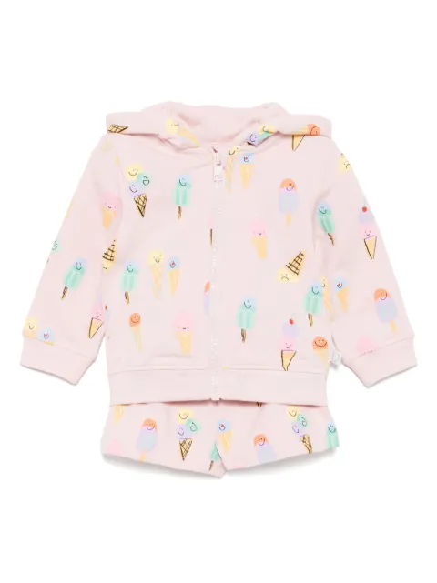 Stella McCartney Kids ice cream printed short sets