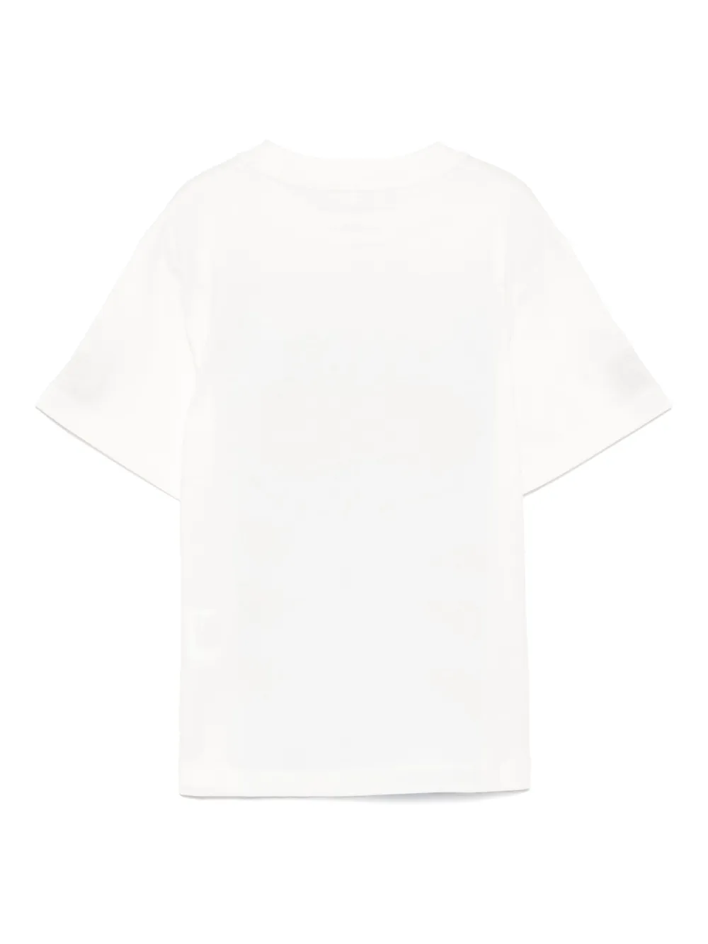 Stella McCartney Kids T-shirt met kattenprint Beige