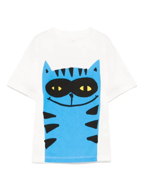 Stella McCartney Kids cat-print T-shirt