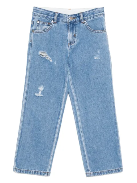 Stella McCartney Kids jean à coupe droite
