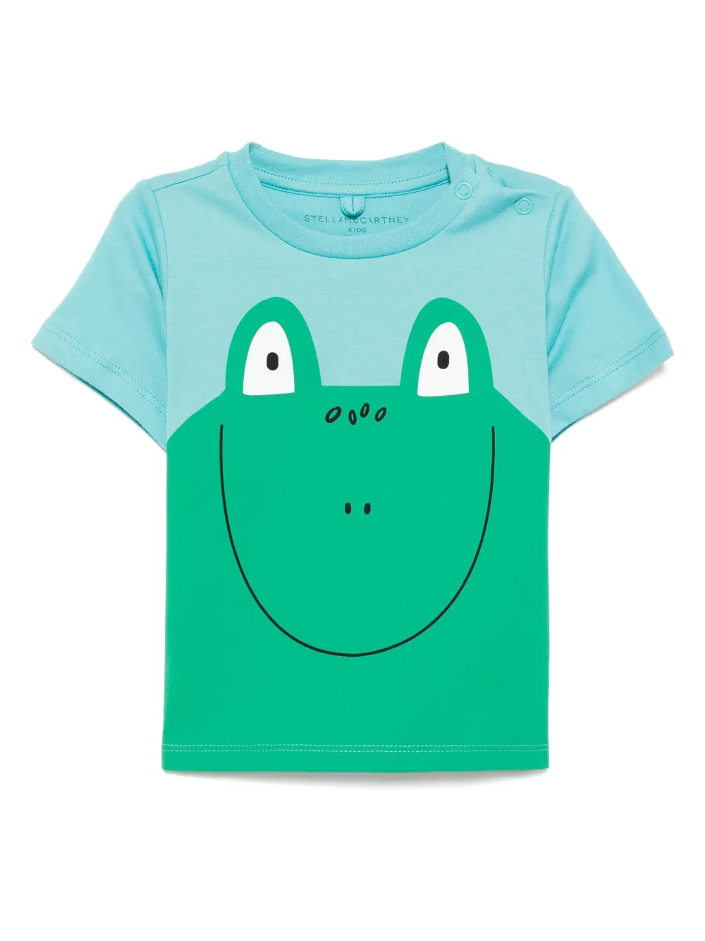 Stella McCartney Kids T-shirt met print Groen
