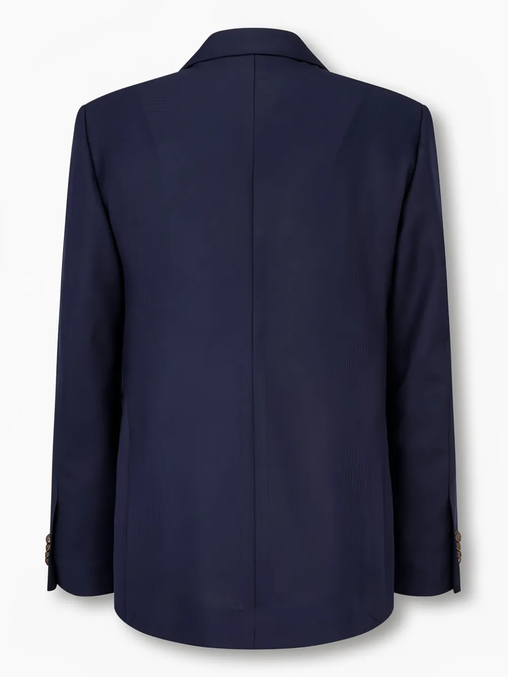 Man On The Boon. wool double-breasted blazer - Blauw