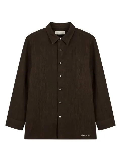 Man On The Boon. sobrecamisa con botones