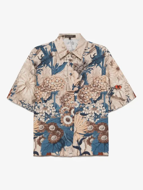 Biyan printed short-sleeved shirt