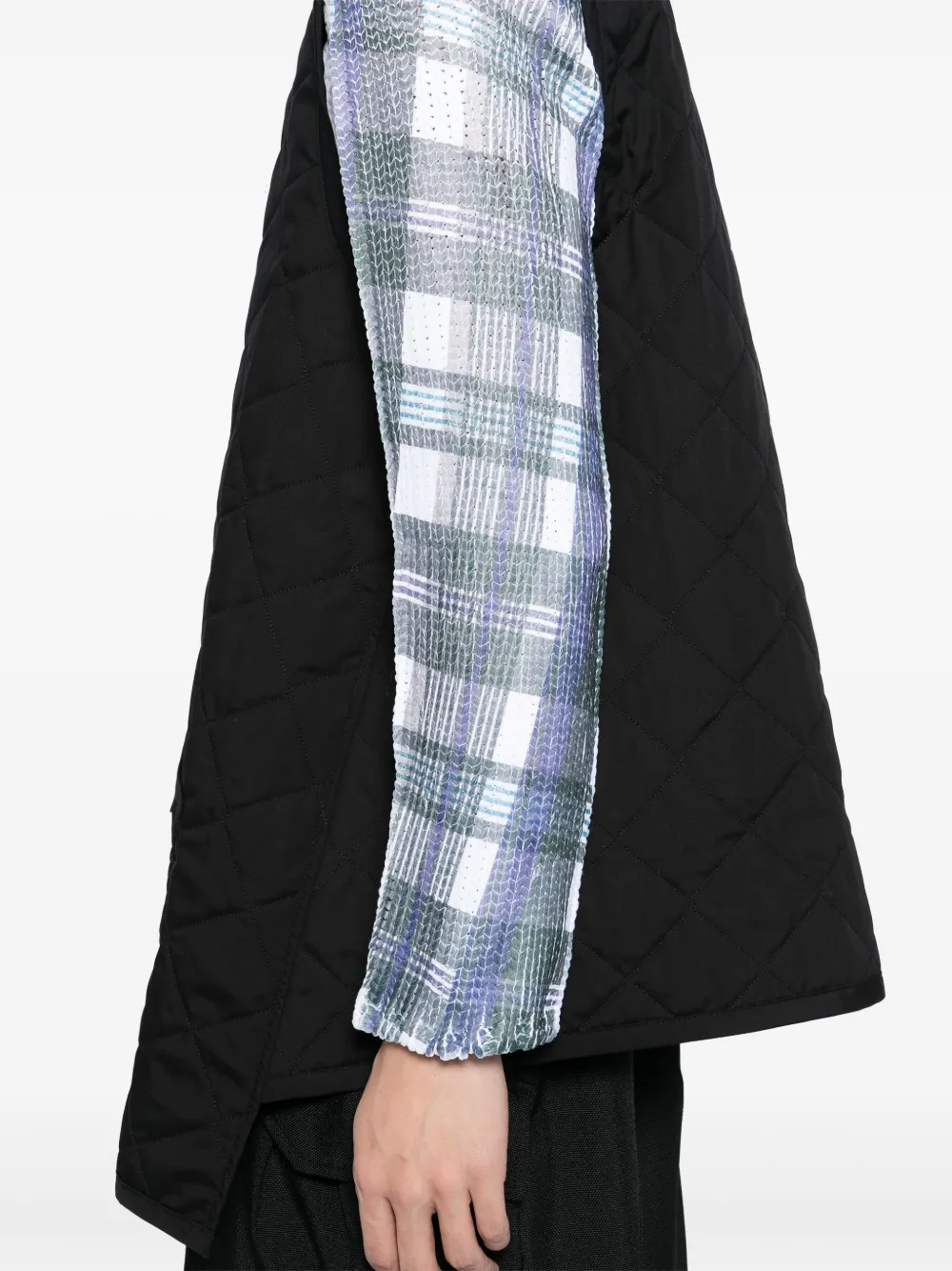 Shop Comme Des Garçons Shirt X Lavenham Bias Thornam Gilet