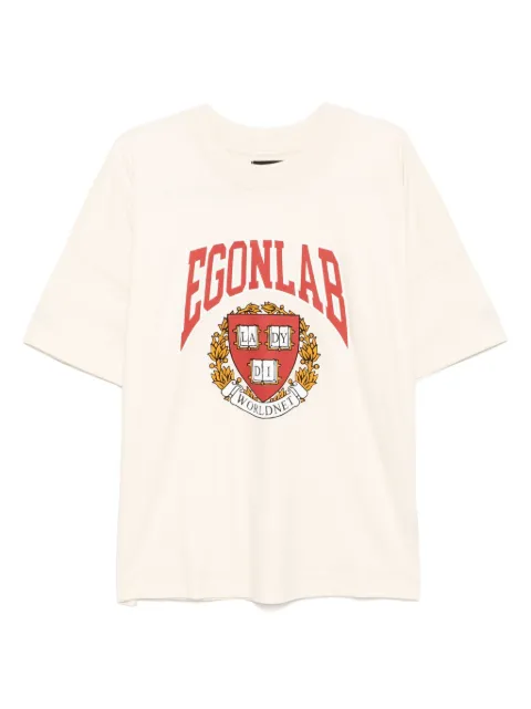 EGONlab. logo-print cotton t-shirt