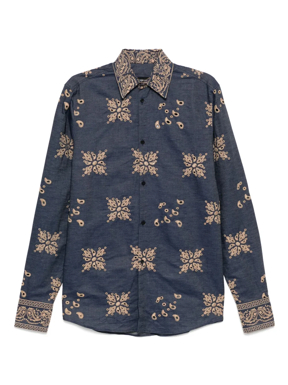 EGONlab. long-sleeved shirt | Blue | Image 1