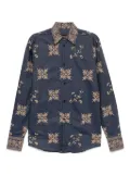 EGONlab. long-sleeved shirt - Blue