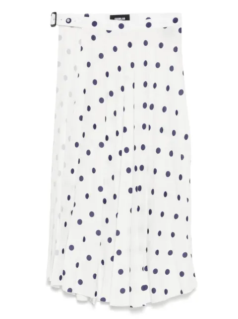 EGONlab. polka-dot printed skirt